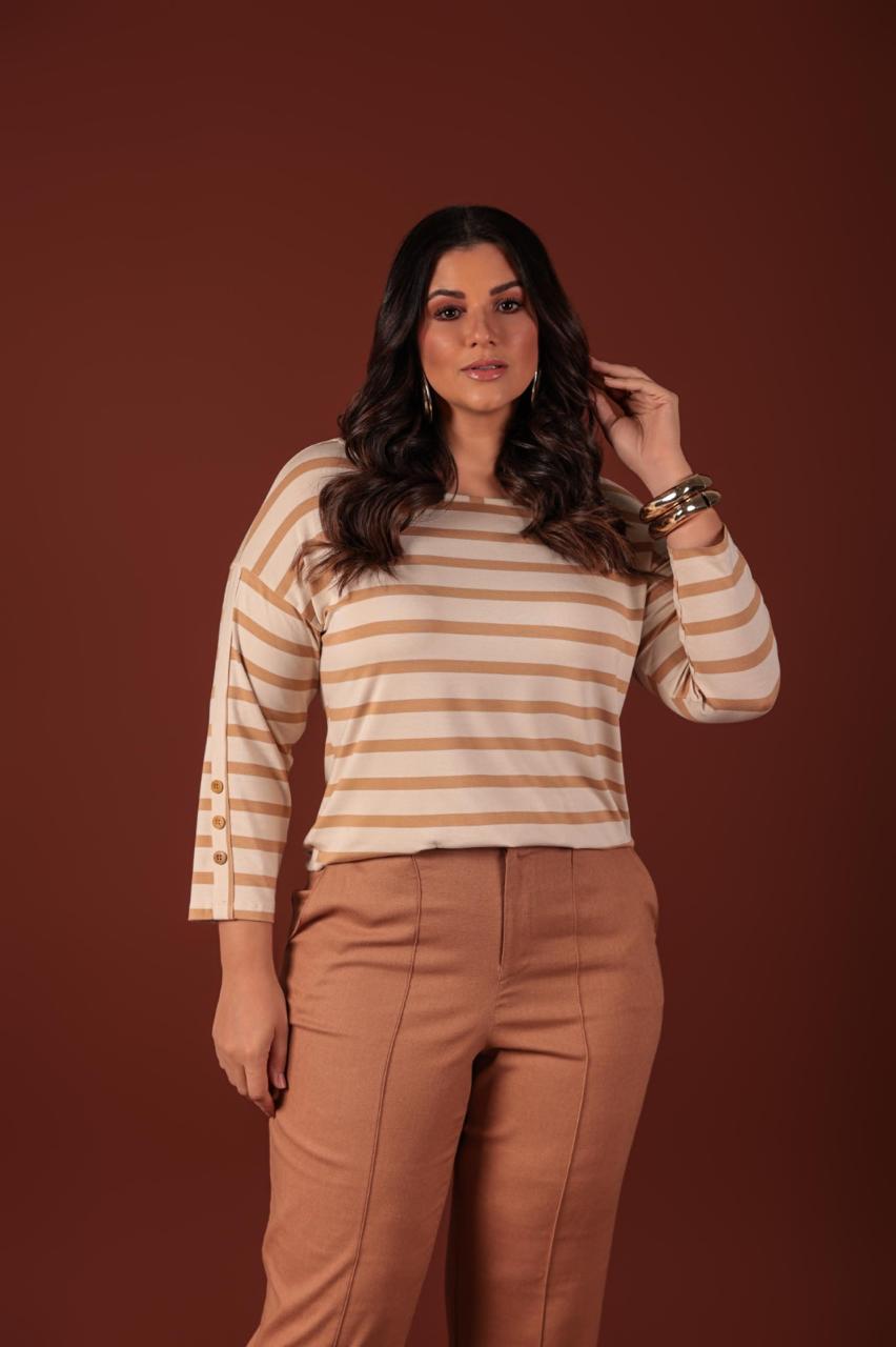 Blusa Listrada