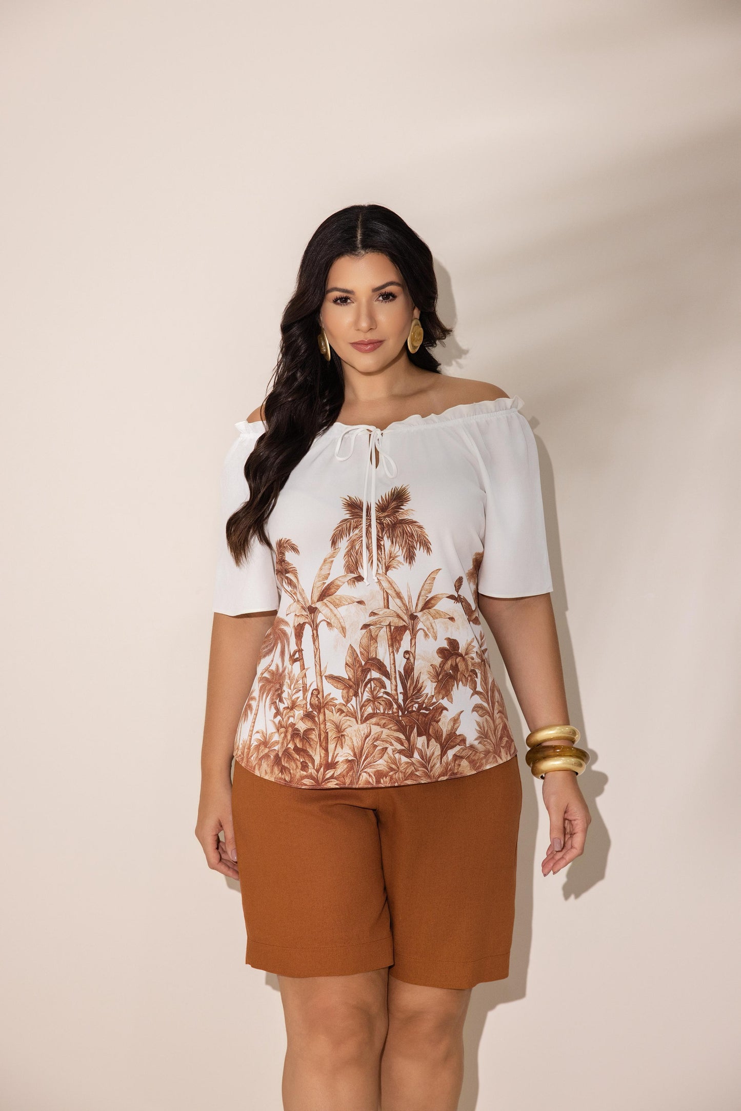 Blusa ombro a ombro