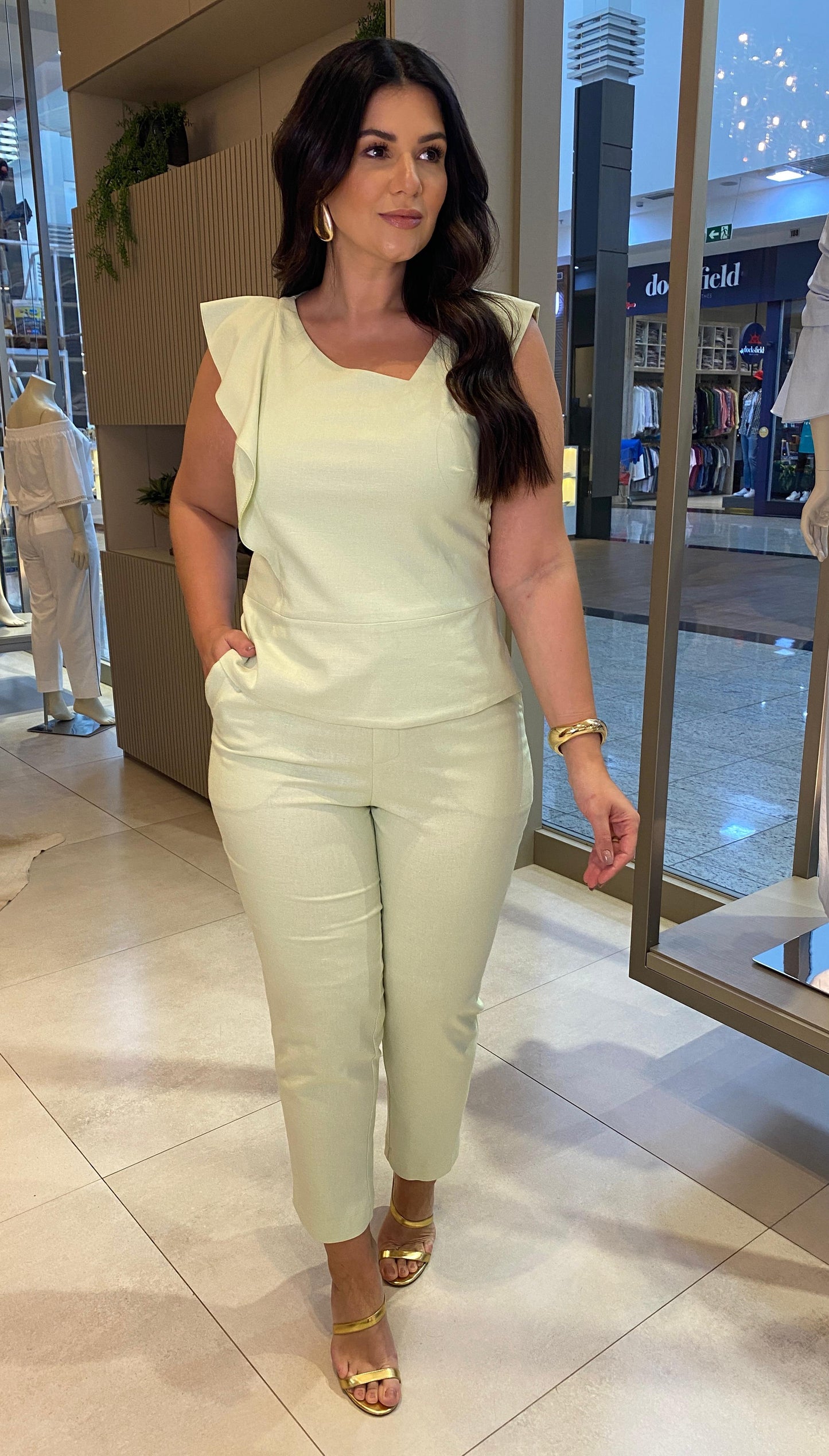 Conjunto de linho