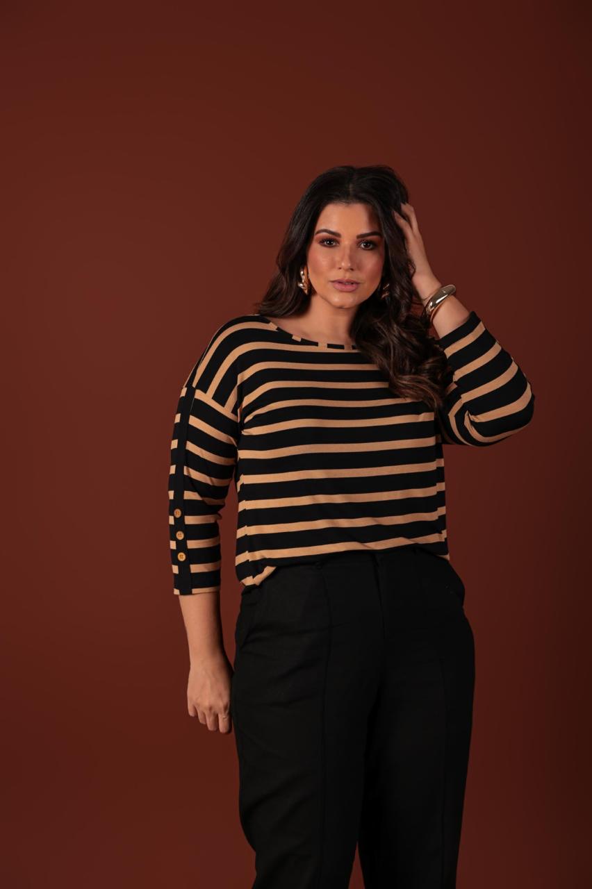 Blusa Listrada