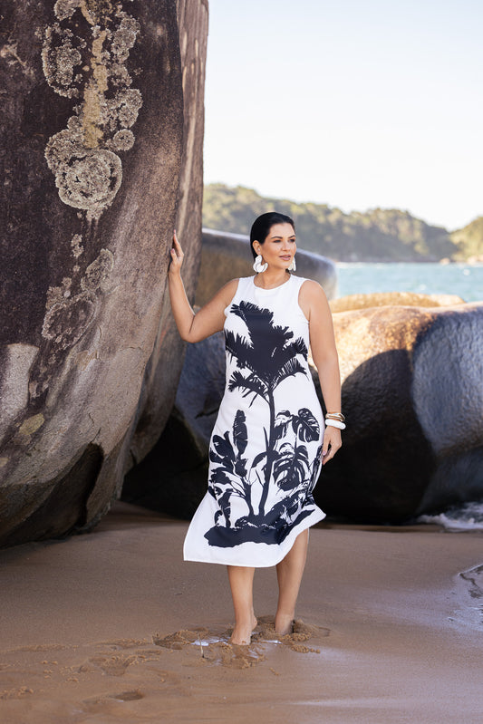Vestido coqueiro