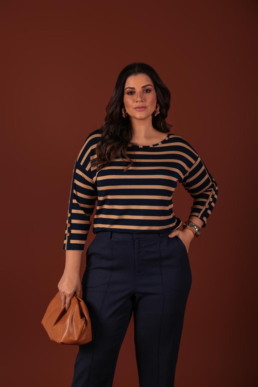 Blusa Listrada