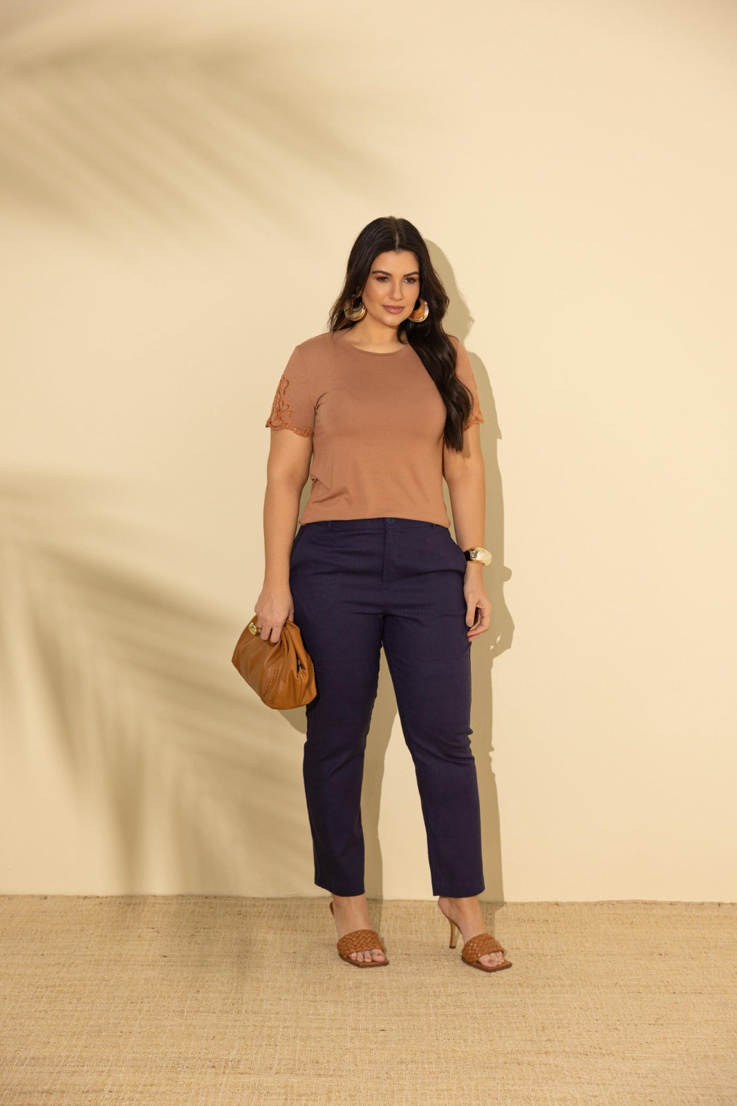 Calça de linho alfaiataria