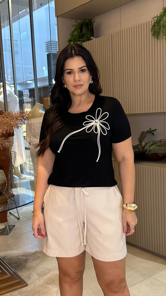 T-shirt bordado