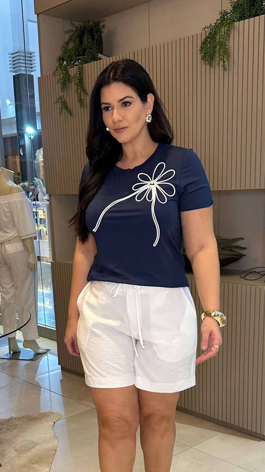 T-shirt bordado