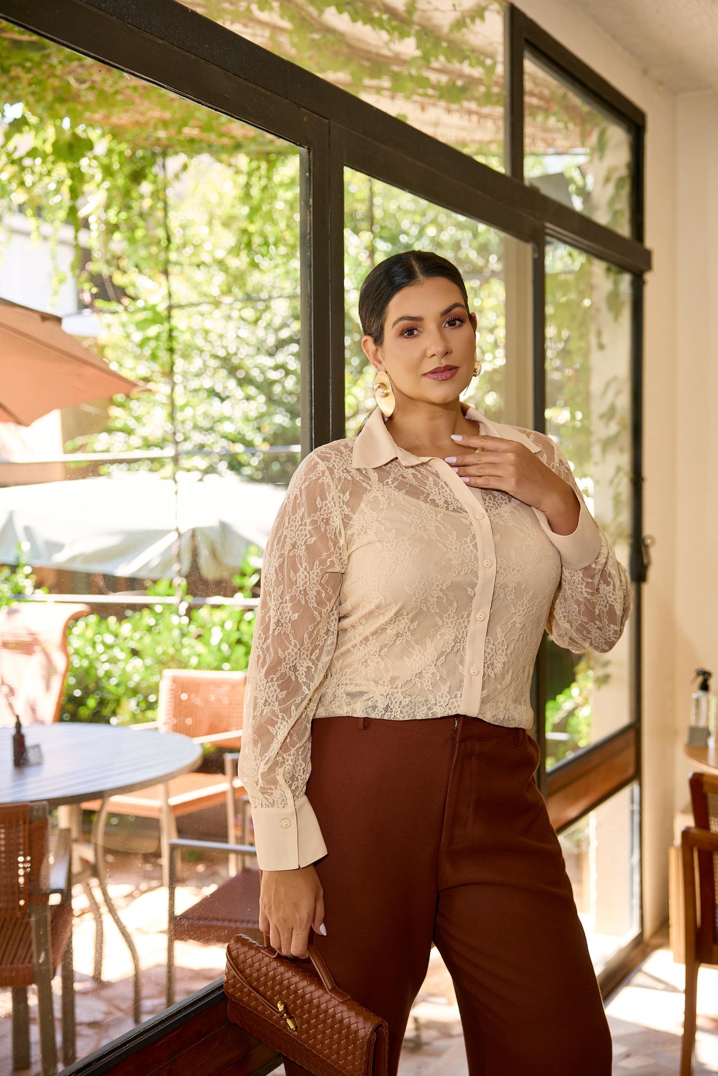 Camisa de Renda