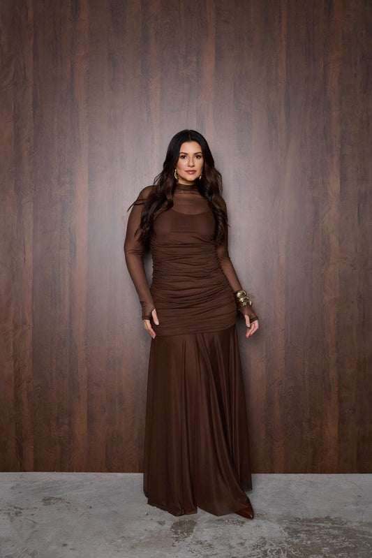 Vestido de tule
