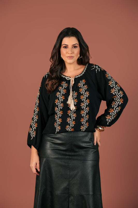 Blusa Bordada