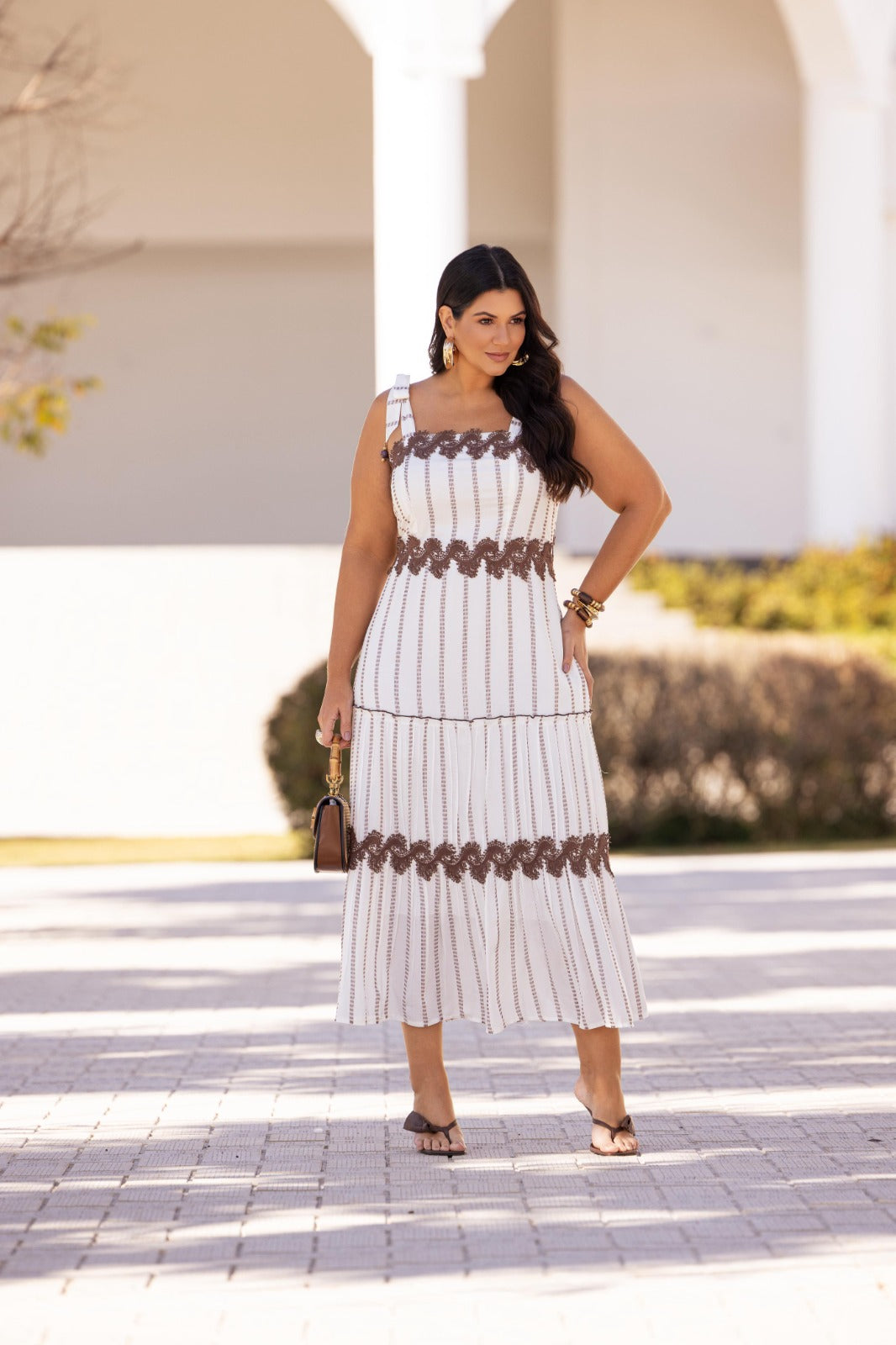 Vestido de alça