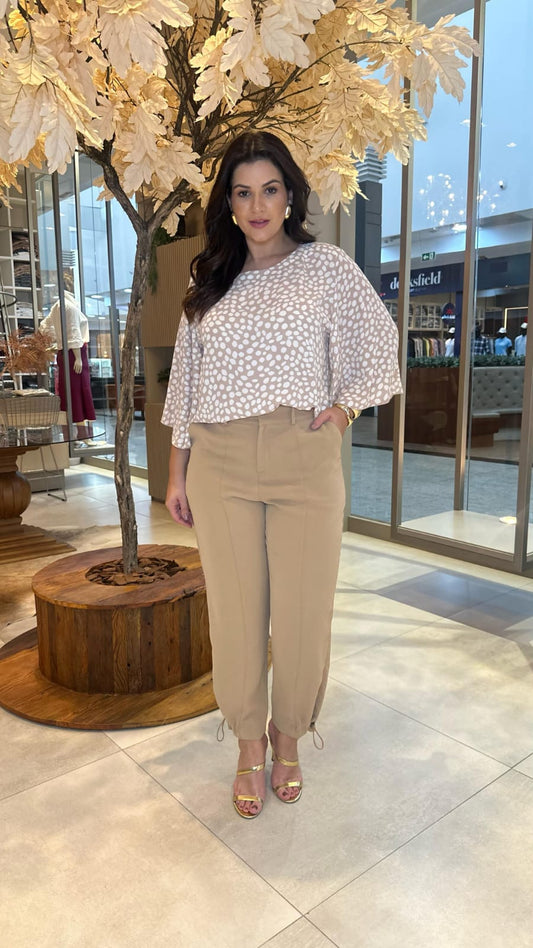 Blusa de Crepe