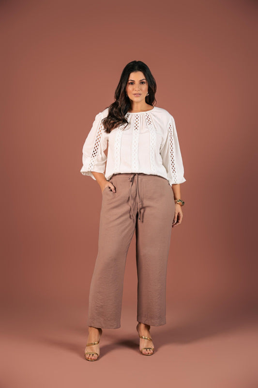 Calça Alfaiataria com Cordão